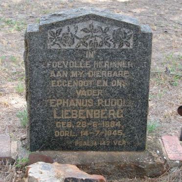 LIEBENBERG Stephanus Rudolf 1884-1945