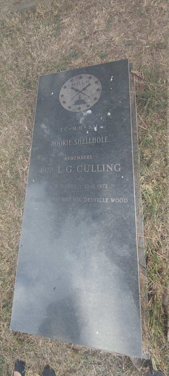 CULLING L.G. 1885-1972