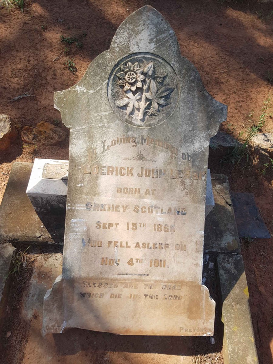 LEASK Frederick John 1866-1911