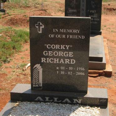 ALLAN George Richard 1916-2006