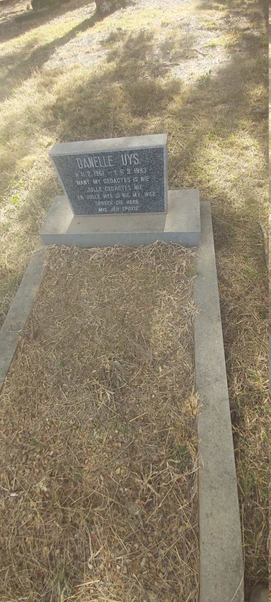 UYS Danelle 1961-1993