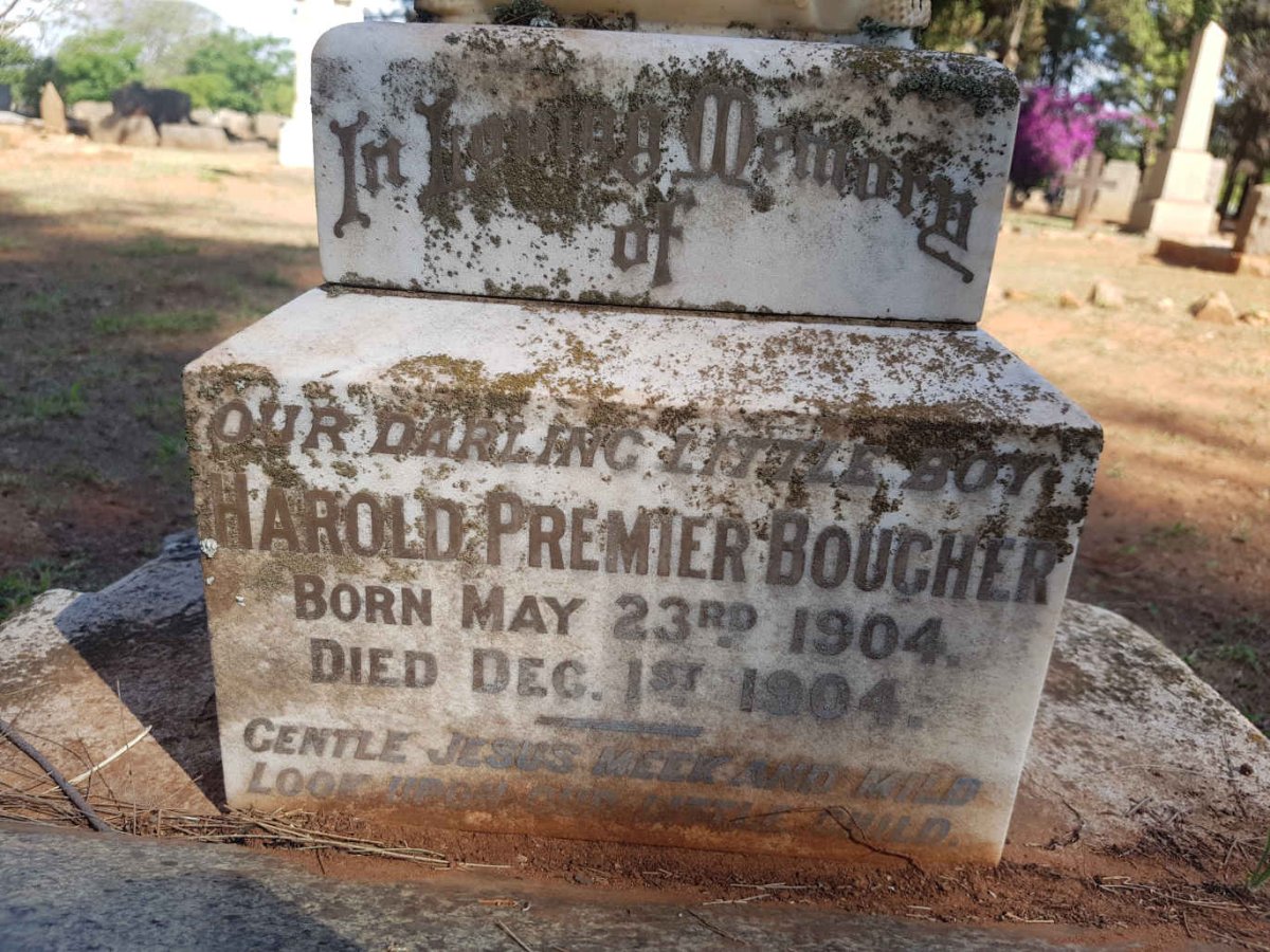 BOUGHER Harold Premier 1904-1904