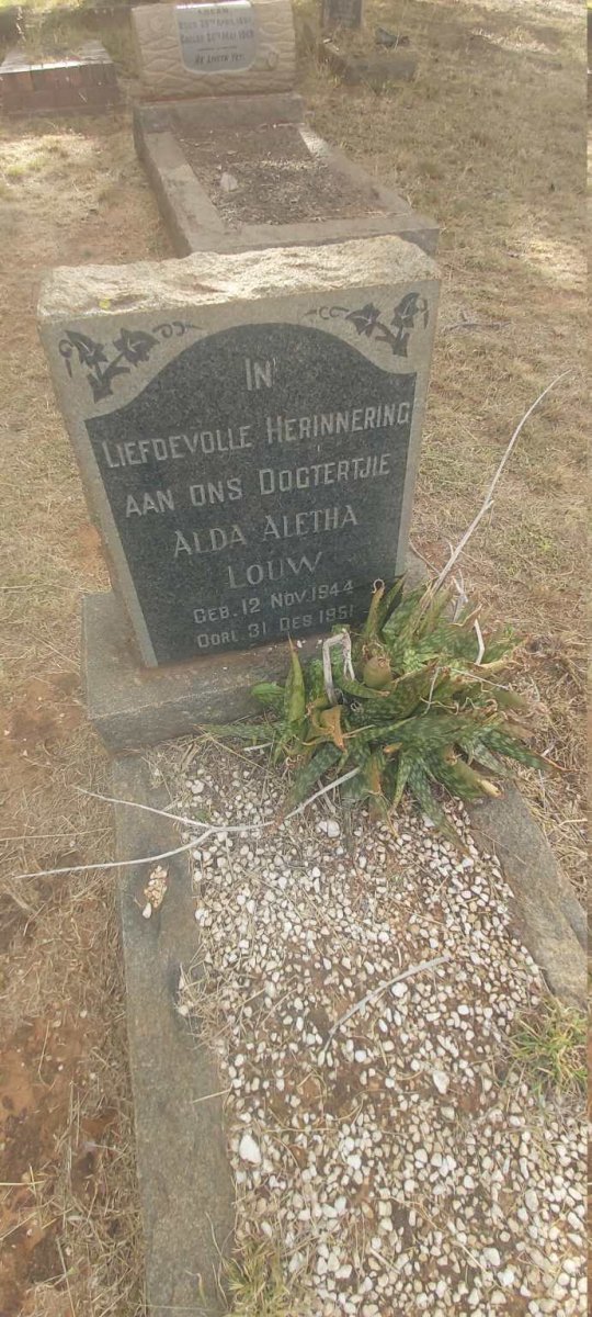 LOUW Alda Aletha 1944-1951