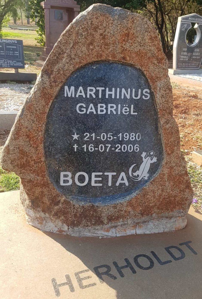 HERHOLDT Marthinus Gabriel 1980-2006