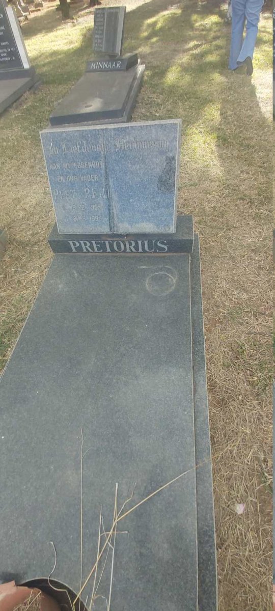 PRETORIUS P.F.M. 1995-1995