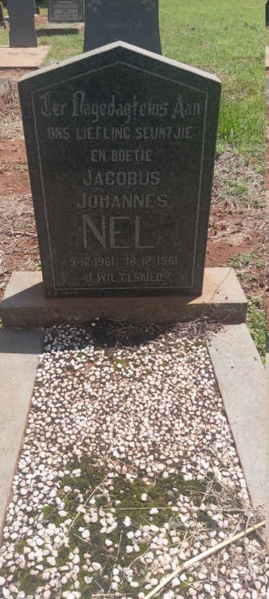NEL Jacobus Johannes 1961-1961