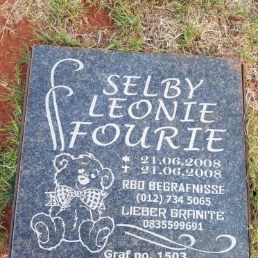 FOURIE Selby Leonie 2008-2008