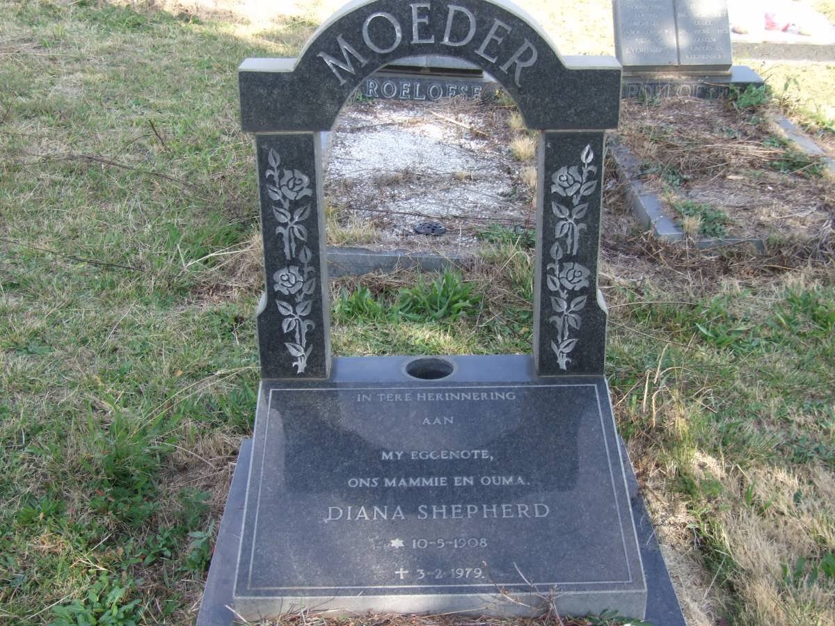 SHEPHERD Diana 1908-1979
