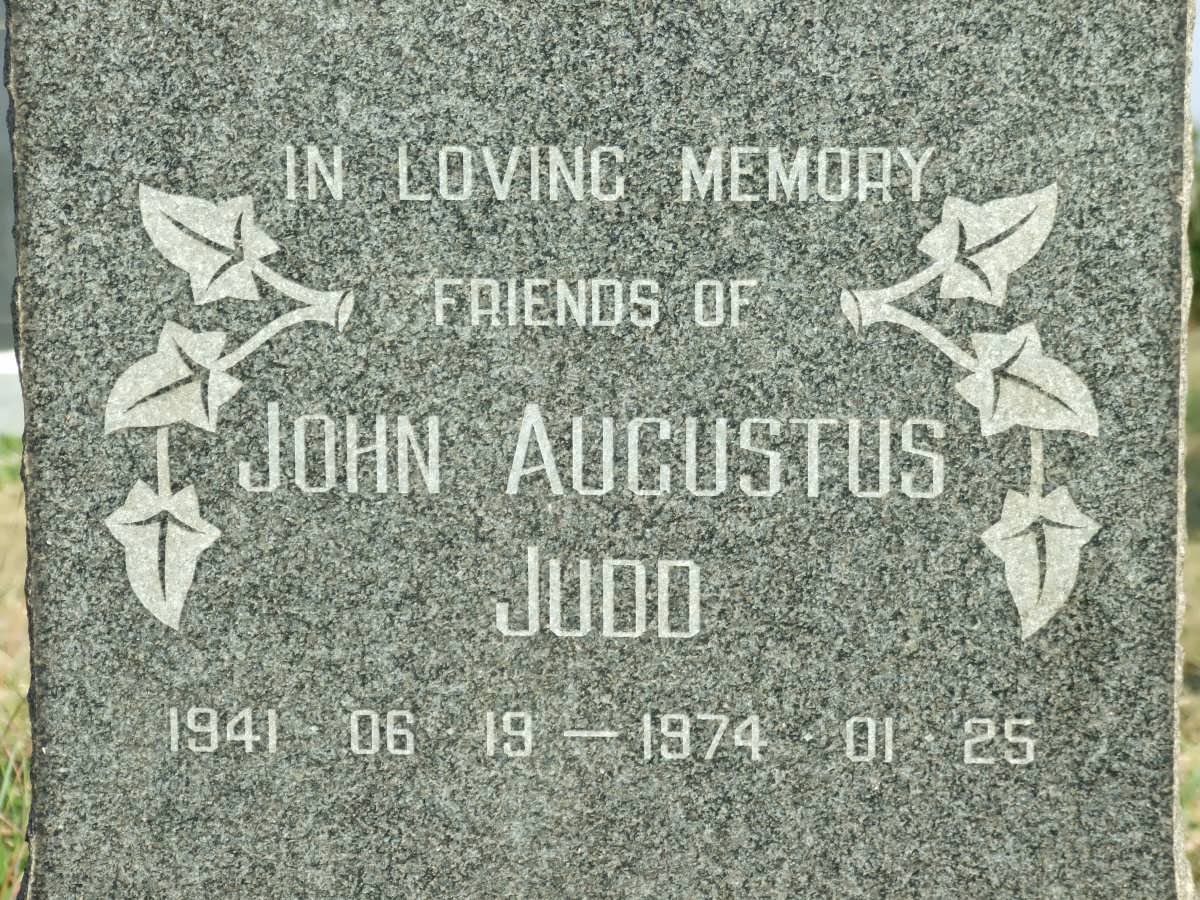 JUDD John Augustus 1941-1974