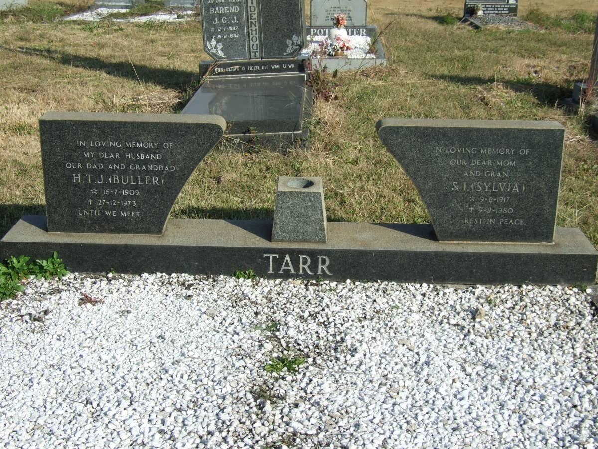 TARR H.T.J. 1909-1973 &amp; S.I. 1917-1980
