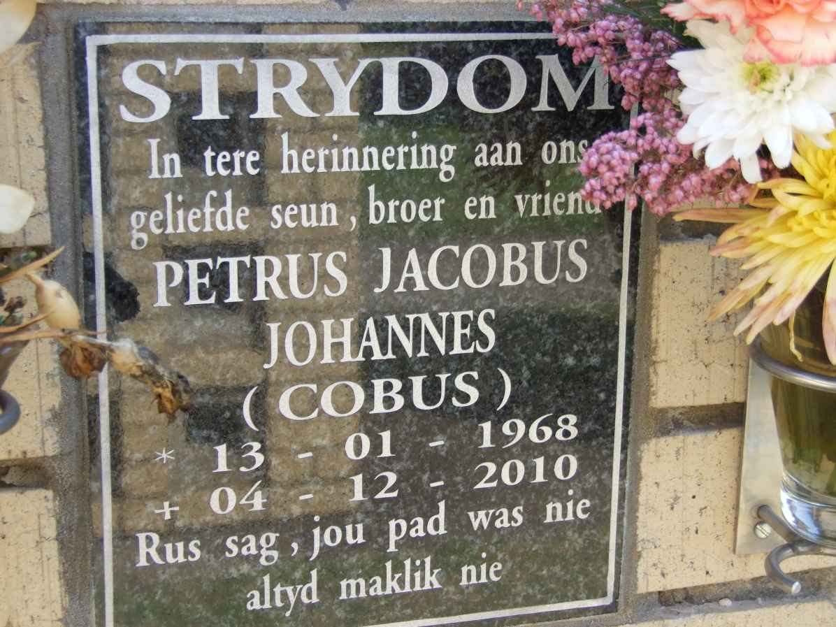 STRYDOM Jacobus Johannes 1968-2010