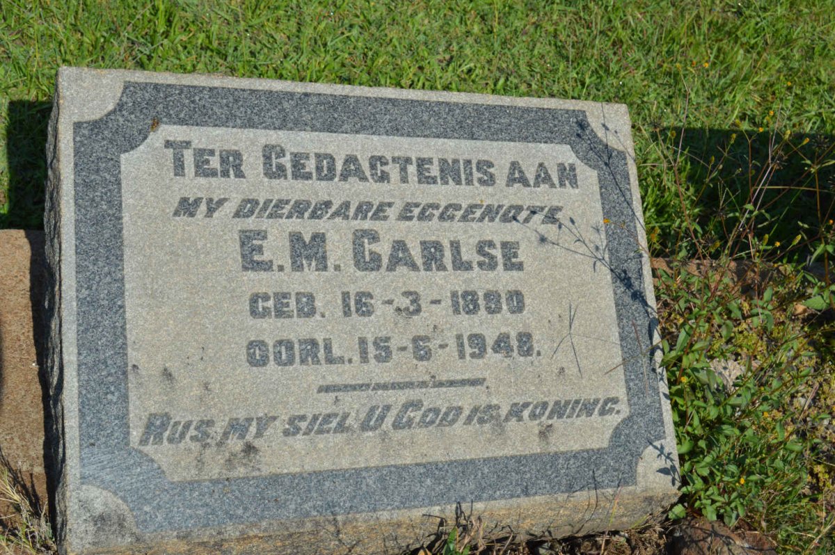 CARLSE E.M. 1880-1948