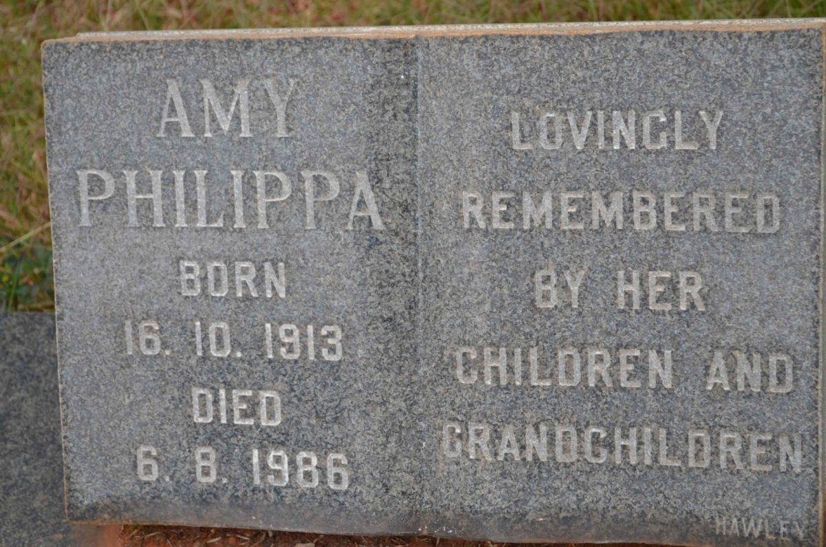 BOLTON Amy Philippa 1913-1986