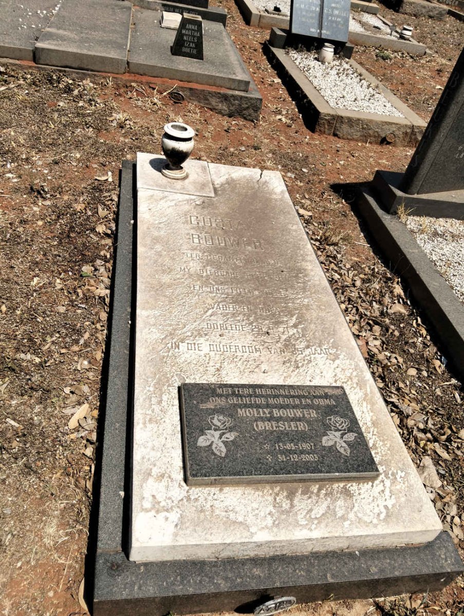 BOUWER Gustav -1971 & Molly BRESLER 1907-2003 _1