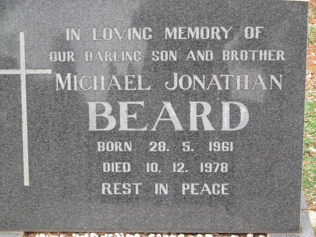 BEARD Michael Jonathan 1961-1978