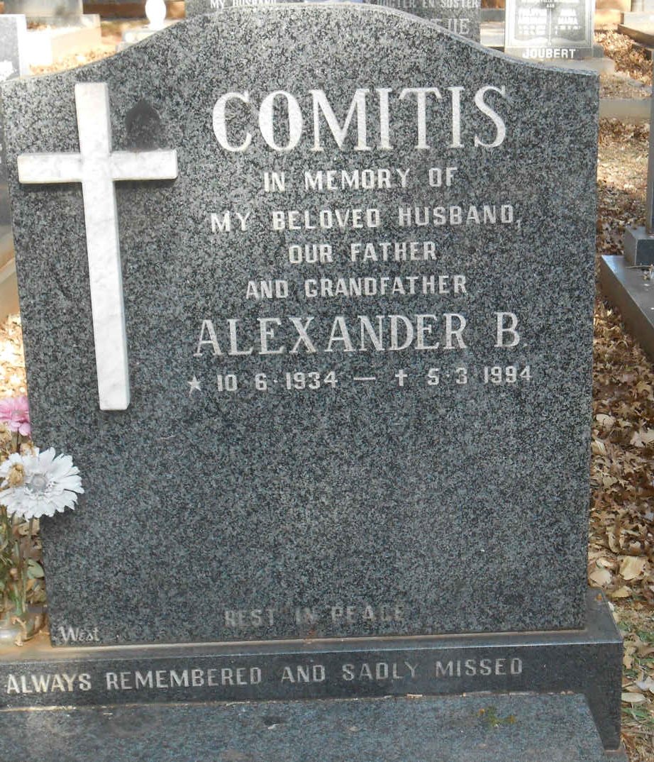 COMITIS Alexander B. 1934-1994