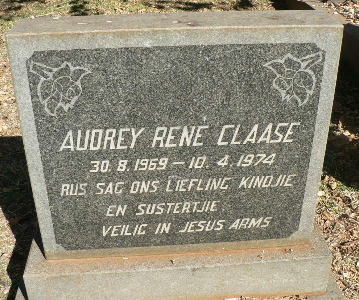 CLAASE Audrey Rene 1969-1974