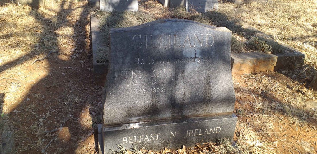 GILLILAND Glenn King 1917-1966