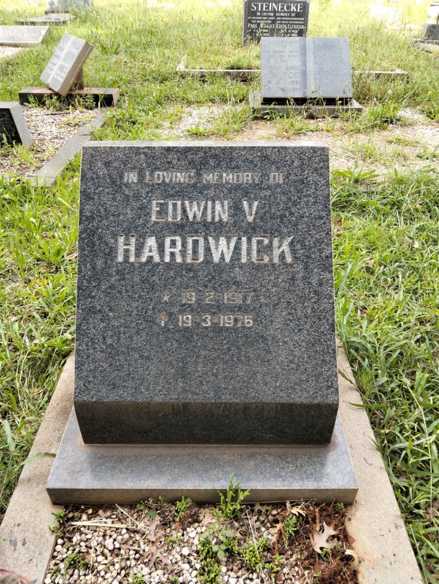 HARDWICK Edwin V. 1917-1976