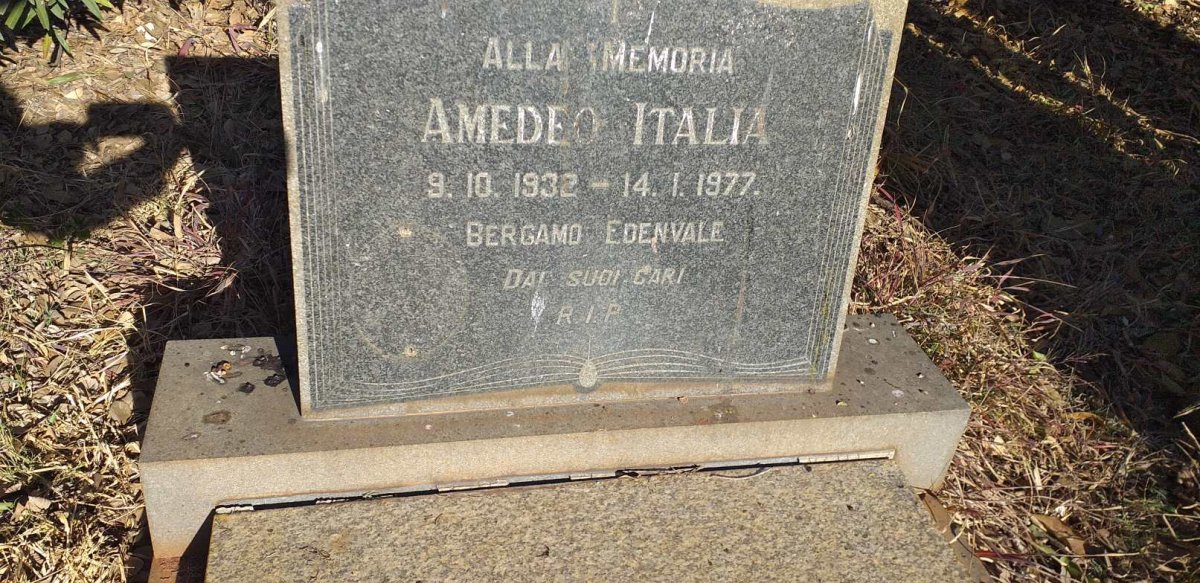 ITALIA Amedeo 1932-1977