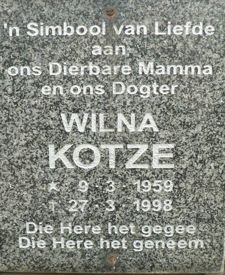 KOTZE Wilna 1959-1998