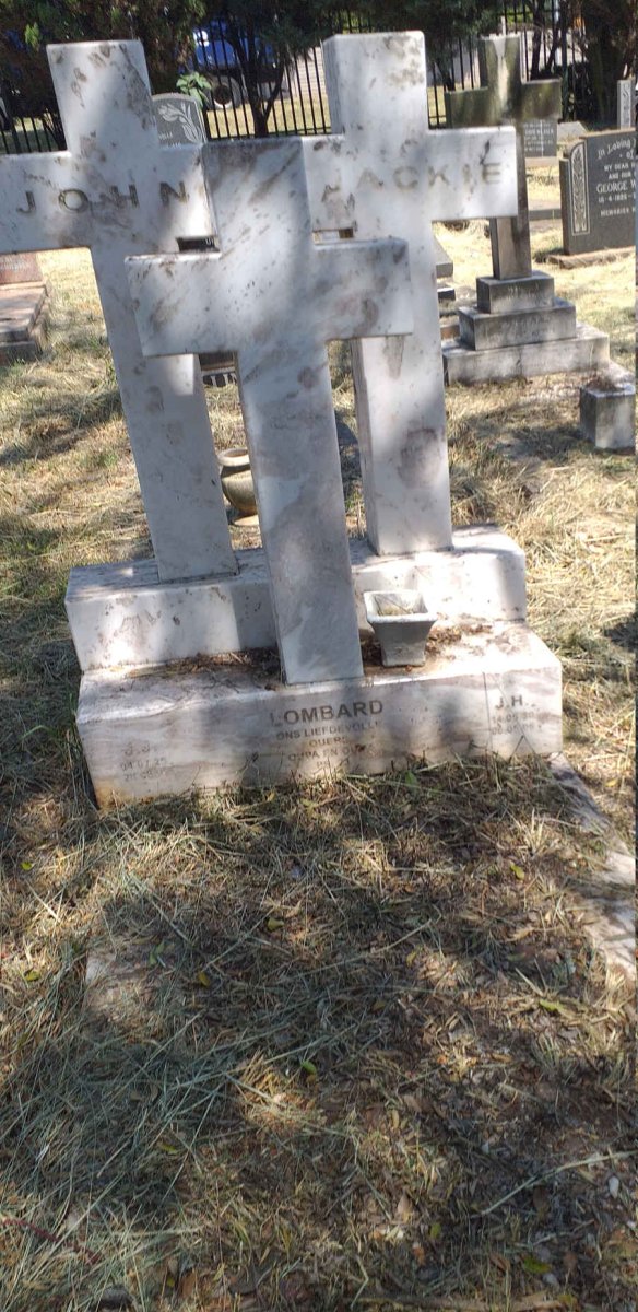 LOMBARD J.J. 1925-1999 & J.H. 1930-2005