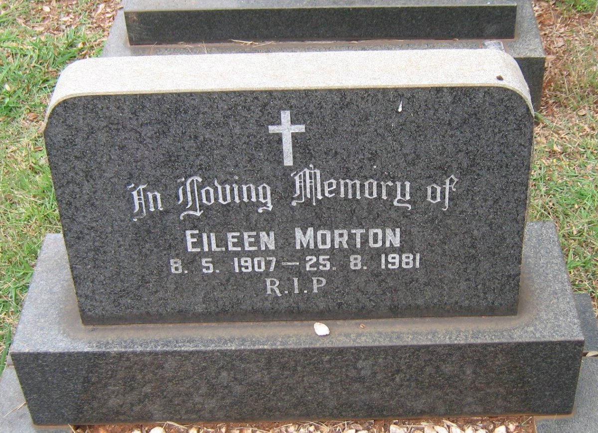 MORTON Eileen 1907-1981