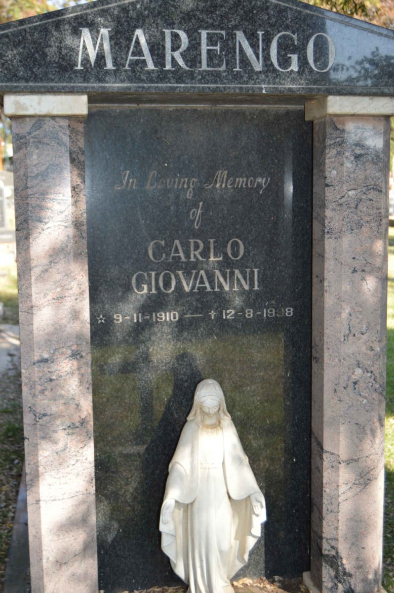 MARENGO Carlo Giovanni 1910-1998