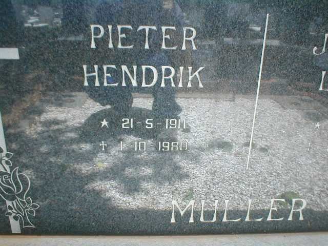 MULLER Pieter Hendrik 1911-1980 & Johanna Louisa 1913-1988 _1