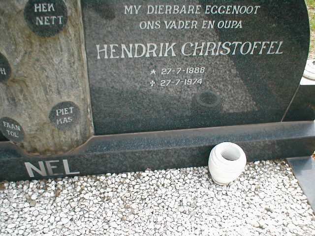 NEL Hendrik Christoffel 1888-1974 & Janetta Patricia 1896-1985 _1