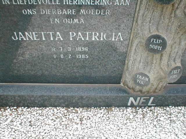 NEL Hendrik Christoffel 1888-1974 & Janetta Patricia 1896-1985 _2