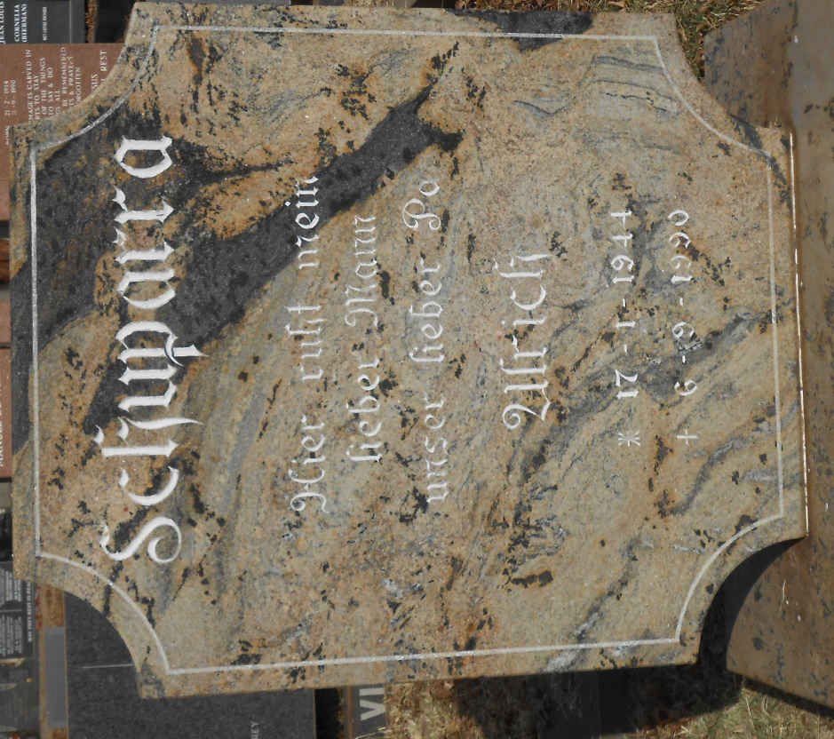 SCHUPARRA Ulrich 1944-1990