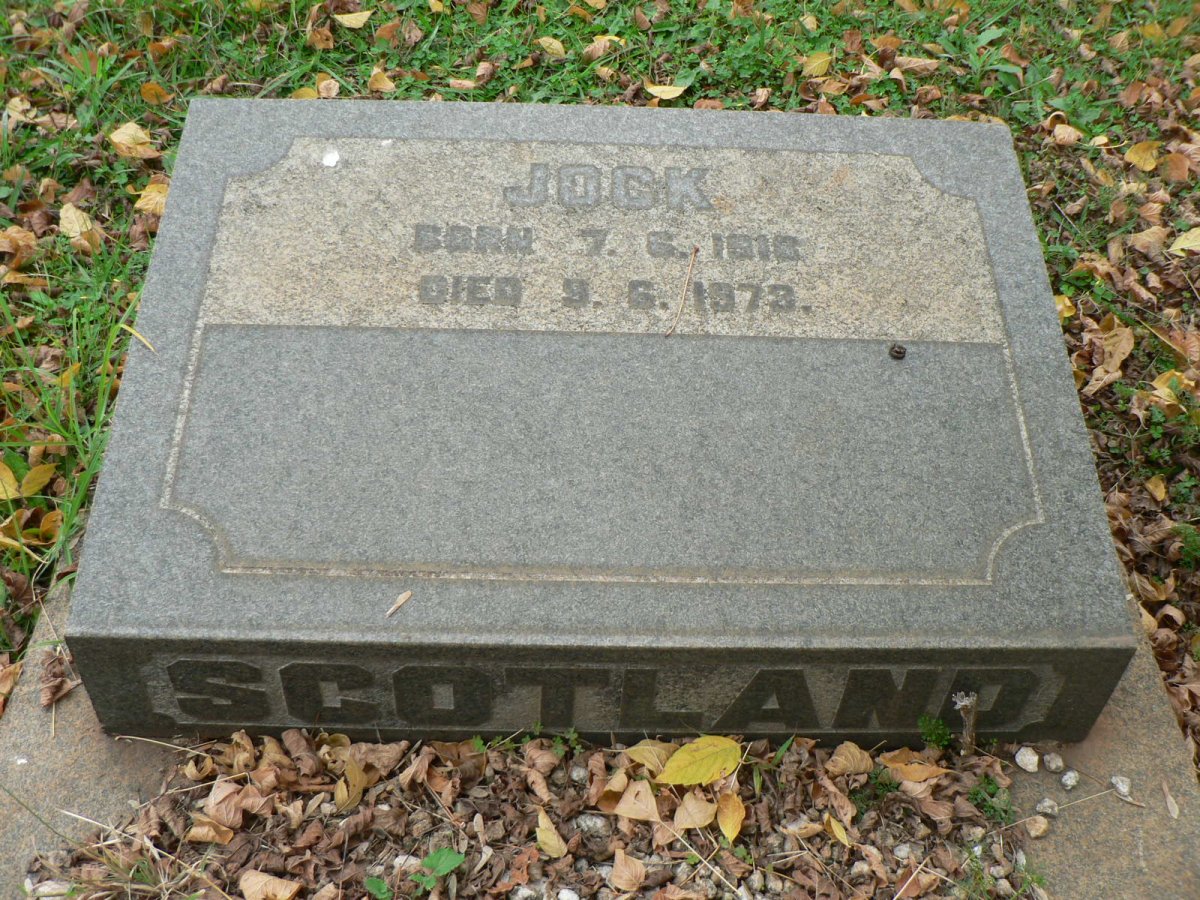 SCOTLAND Jock 1916-1973
