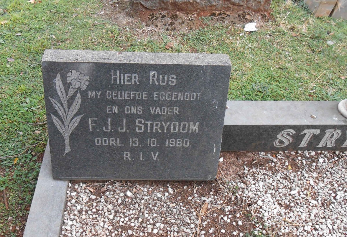 STRYDOM F.J.J. -1960 &amp; M.T. -1973