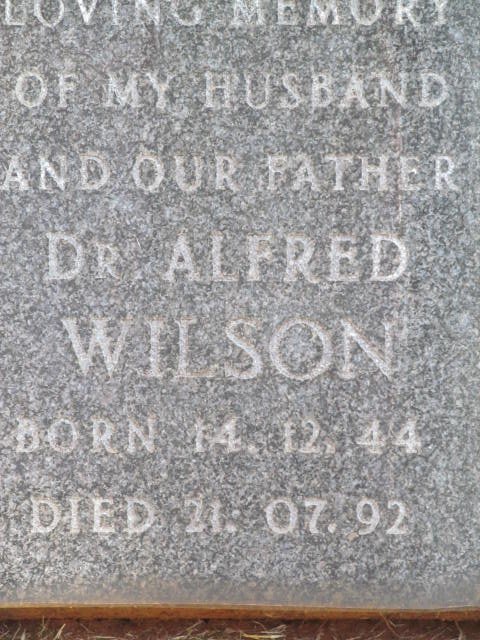 WILSON Alfred 1944-1992