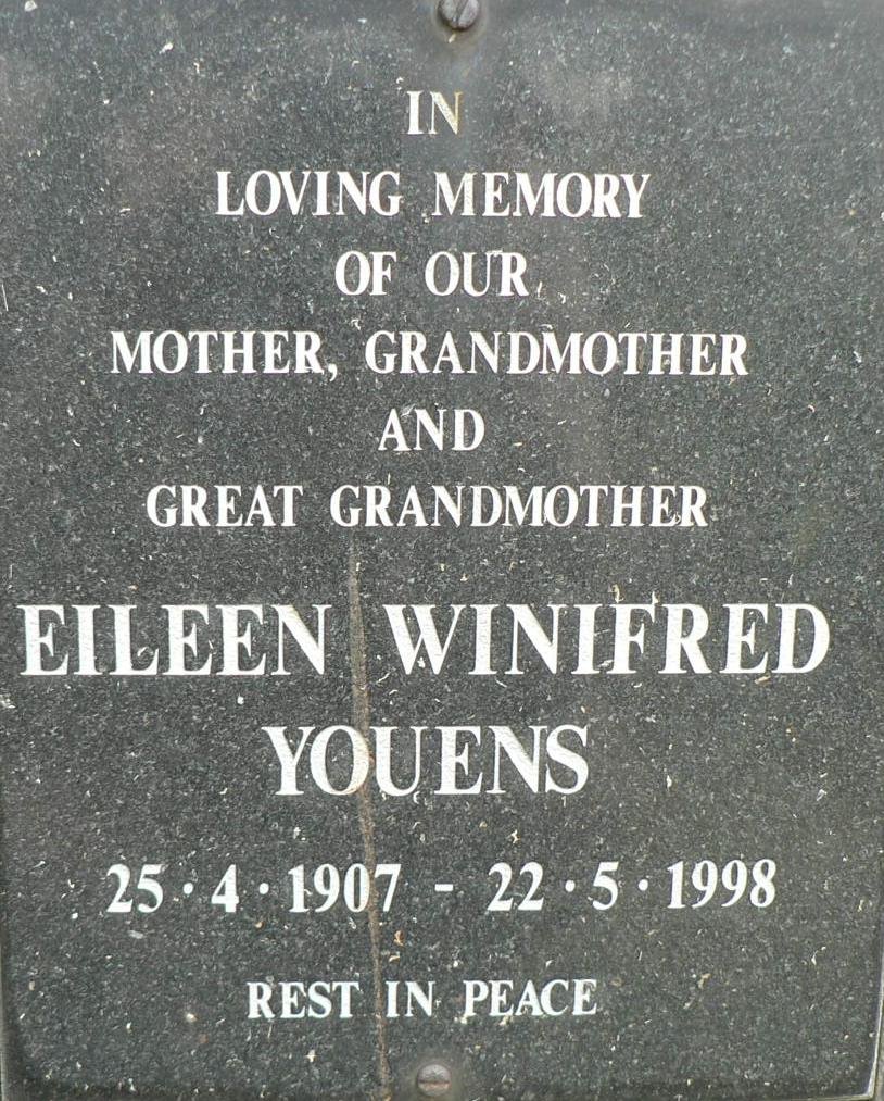 YOUENS Eileen Winifred 1907-1998