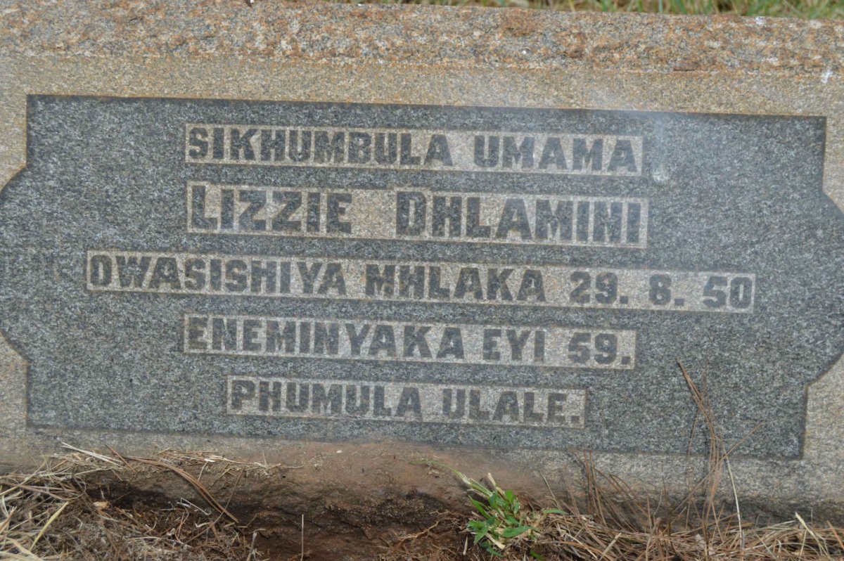 DHLAMINI Lizzie -1950
