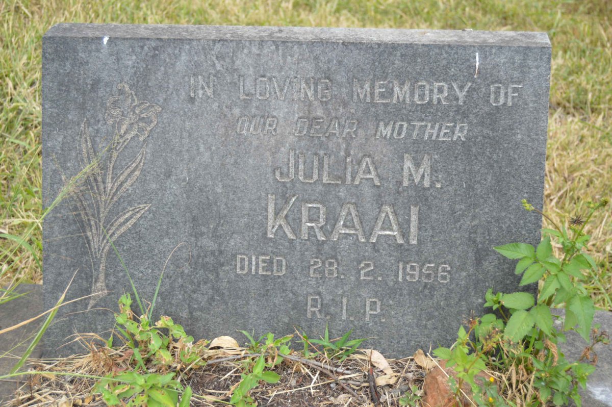 KRAAI Julia M. -1956