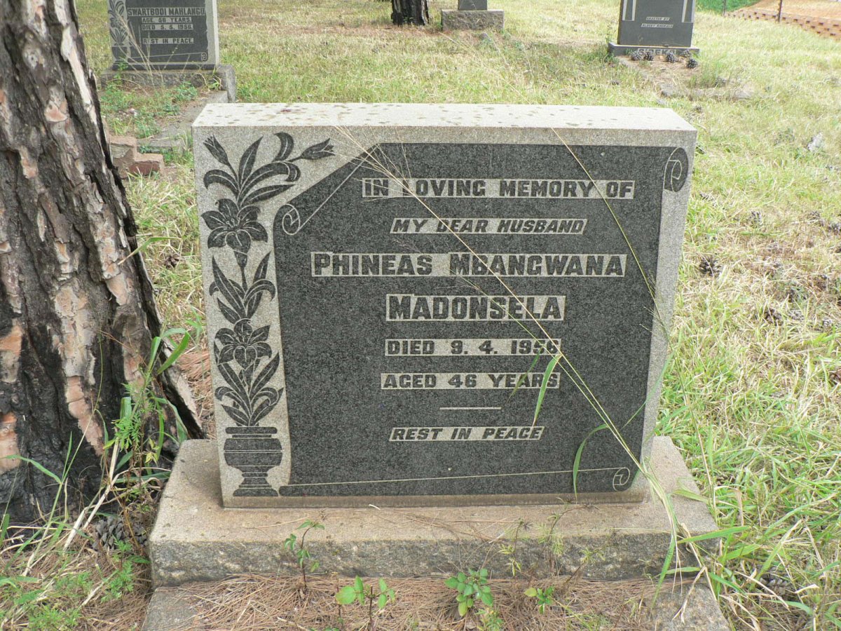 MADONSELA Phineas Mbangwana -1956
