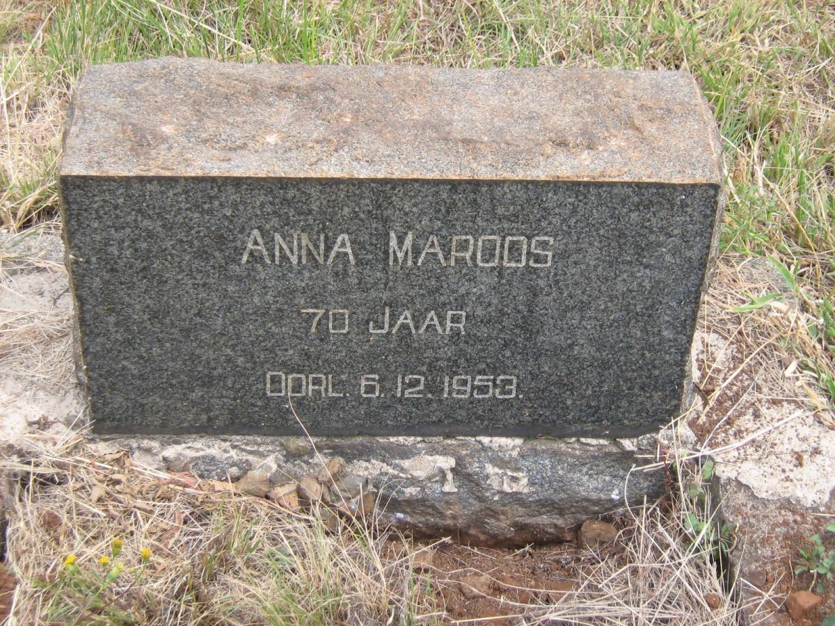MAROOS Anna -1953