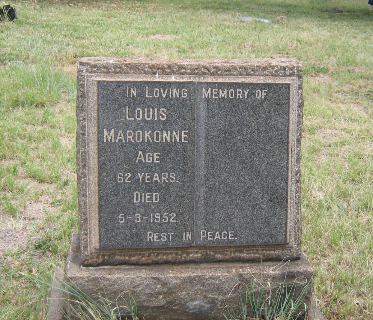 MAROKONNE Louis -1952