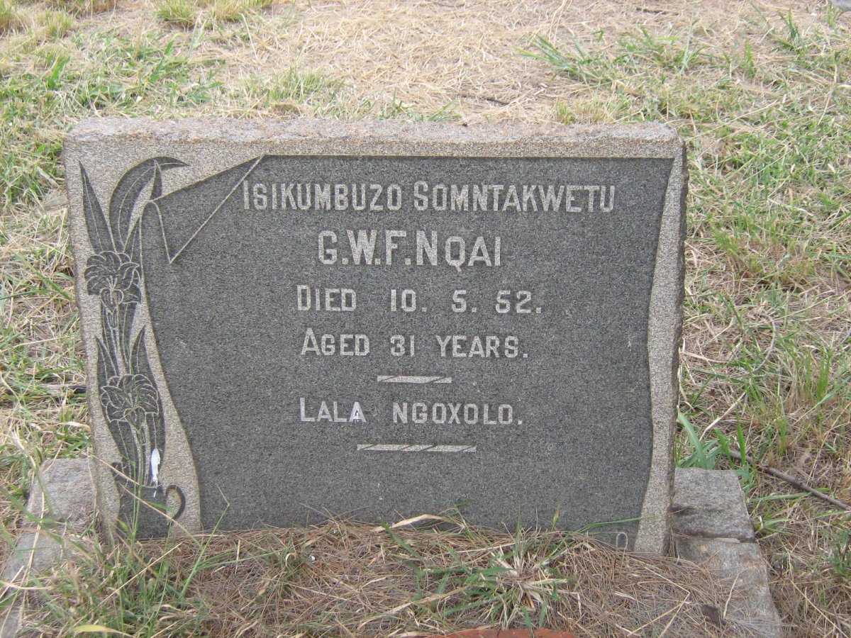 NQAI G.W.F. -1952