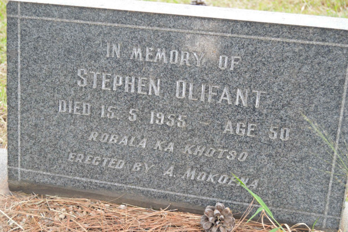OLIFANT Stephen -1955