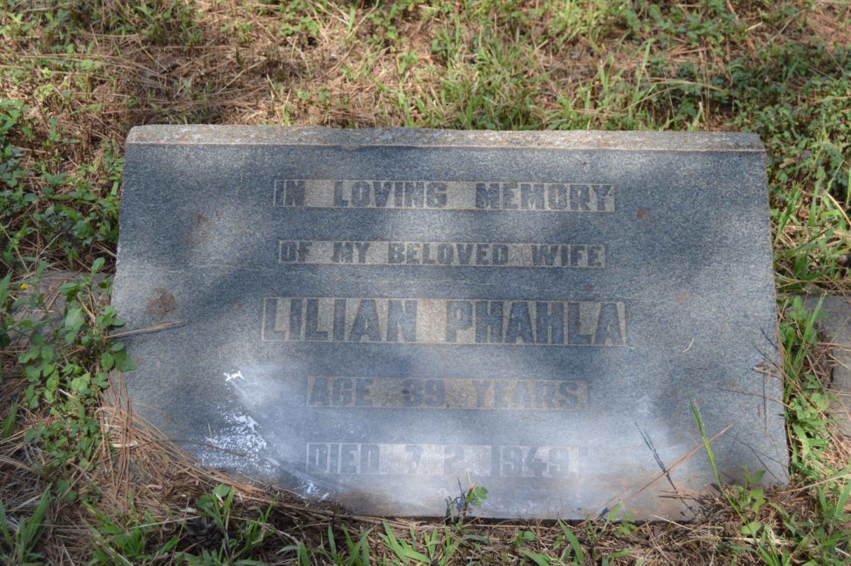 PHAHLA Lilian -1949