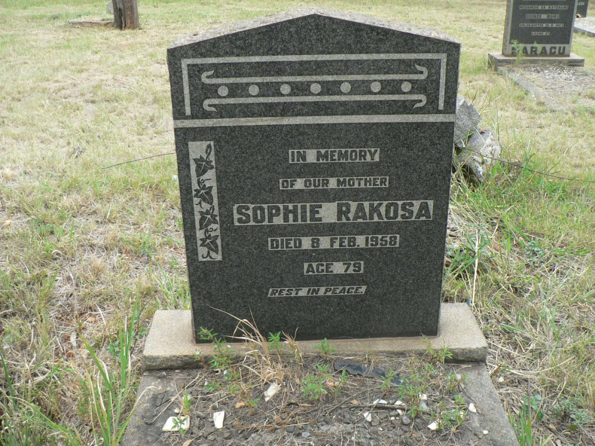 RAKOSA Sophie -1958