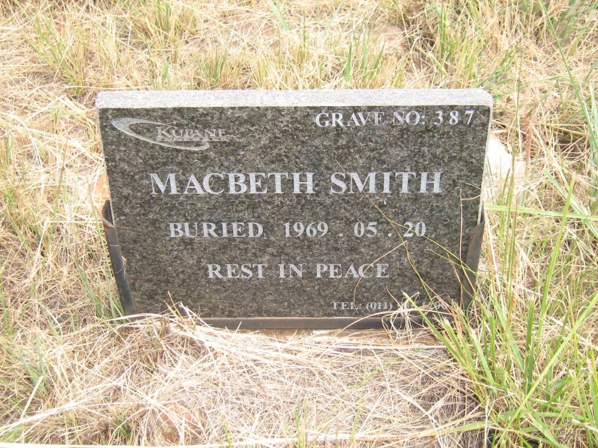 SMITH Macbeth -1969