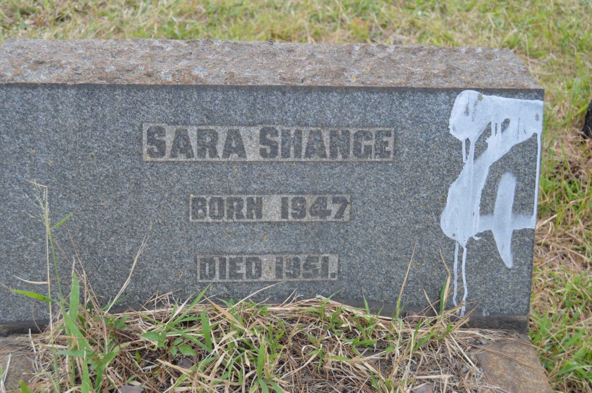 SHANGE Sara 1947-1951