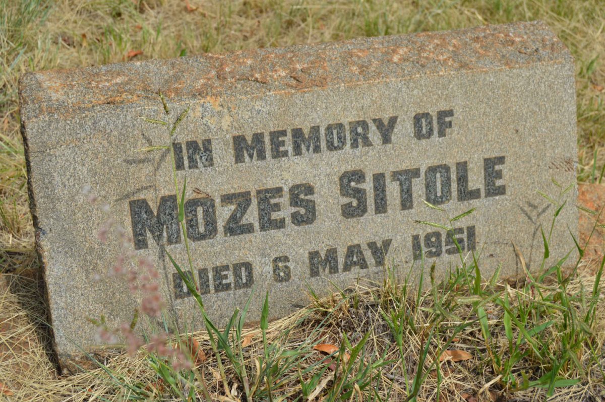SITOLE Mozes -1951