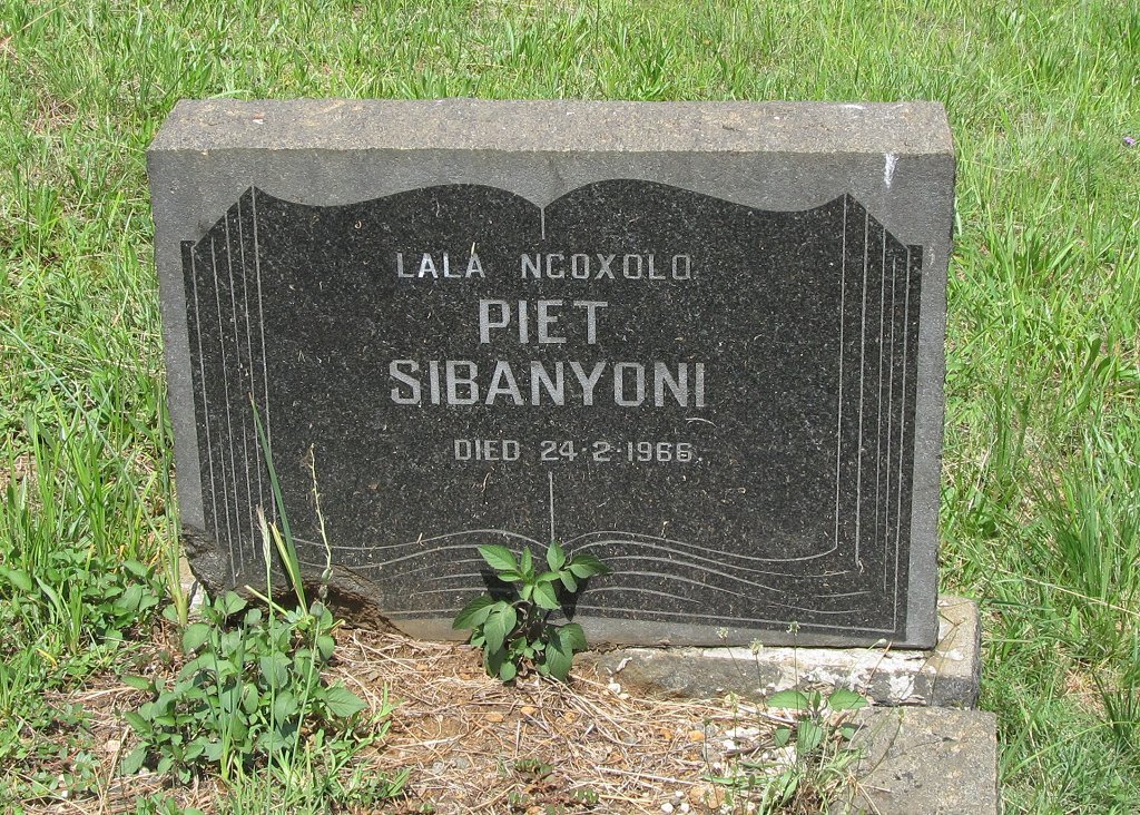 SIBANYONI Piet 1966