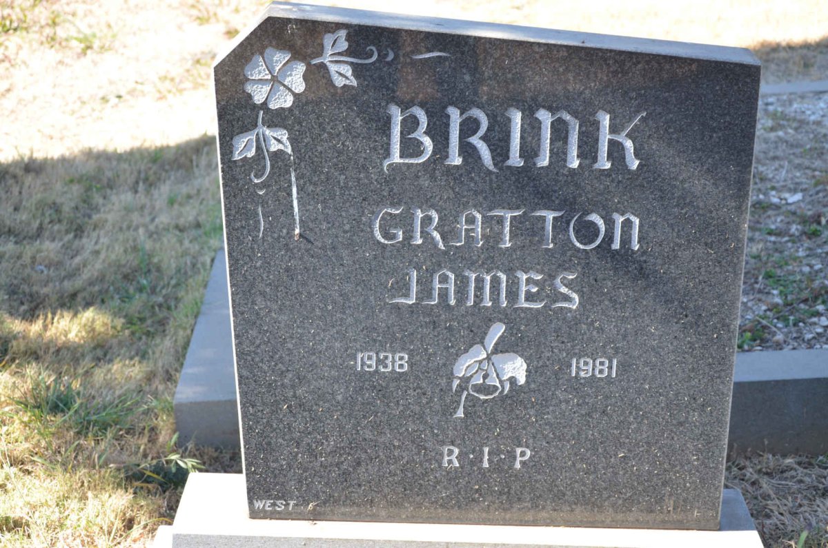 BRINK Gratton James 1938-1981